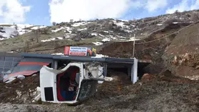 Bitlis'te Büyük Heyelan Faciası Erken Tahliye İle Önlendi!