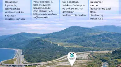 Türkiye'de Bir İlk: Yakakent Su Ürünleri OSB'de Arsa Tahsisleri Başladı