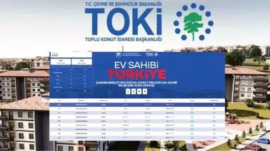 Çankırı TOKİ Kura Sonuçları Sorgulama Ekranı (E-Devlet İsim Listesi)