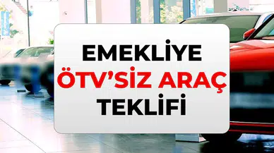 Emekli esnafa ÖTV'siz araç teklifi Meclis gündeminde