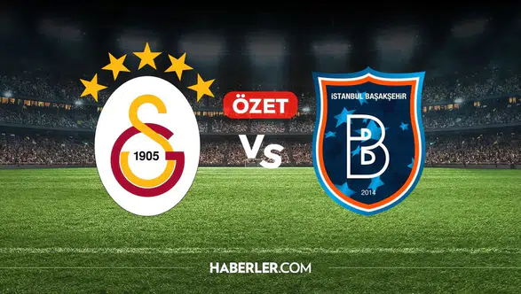 Galatasaray Başakşehir'i 3 golle geçti