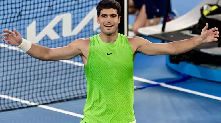 Carlos Alcaraz Melbourne’de Tarih Yazdı: 87 Yıllık Rekoru Egale Etti!